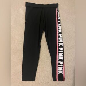 VS. PINK cotton/ elastane leggings-medium EUC